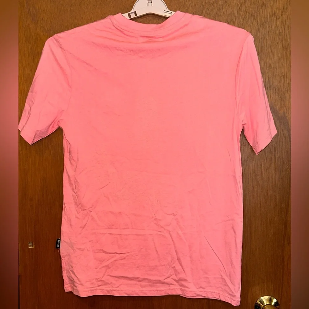 NWT Black Pike Japanese Geisha‎ Cat Graphic T Shirt Pink Size S Small Savage